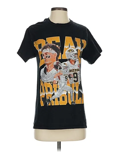 Pre-owned Assorted Brands Short Sleeve T-shirt In Black