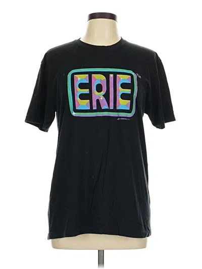 Pre-owned Assorted Brands Short Sleeve T-shirt In Black