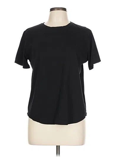 Pre-owned Assorted Brands Short Sleeve T-shirt In Black