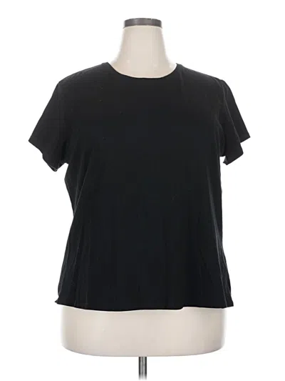 Pre-owned Assorted Brands Short Sleeve T-shirt In Black