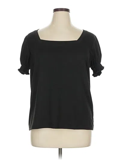 Pre-owned Assorted Brands Short Sleeve T-shirt In Black
