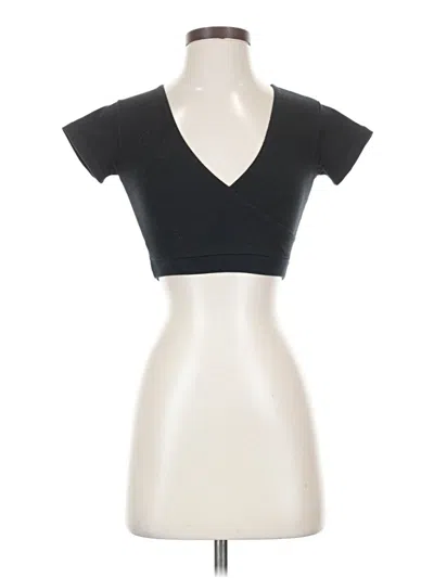 Pre-owned Assorted Brands Short Sleeve T-shirt In Black