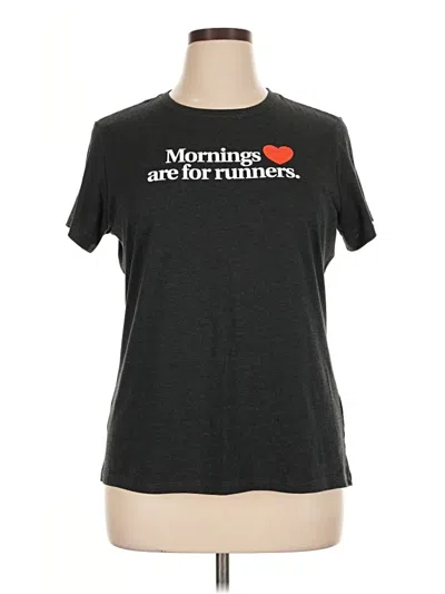 Pre-owned Assorted Brands Short Sleeve T-shirt In Black