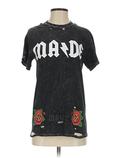 Pre-owned Assorted Brands Short Sleeve T-shirt In Black