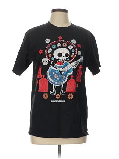 Pre-owned Assorted Brands Short Sleeve T-shirt In Black