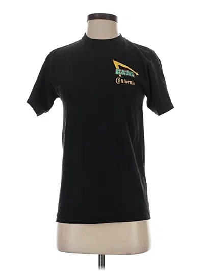 Pre-owned Assorted Brands Short Sleeve T-shirt In Black