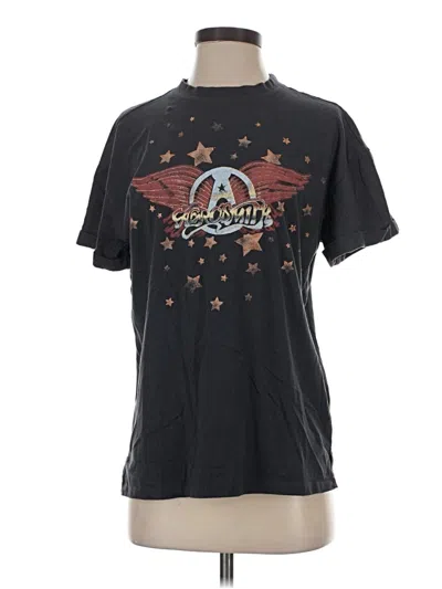 Pre-owned Assorted Brands Short Sleeve T-shirt In Black