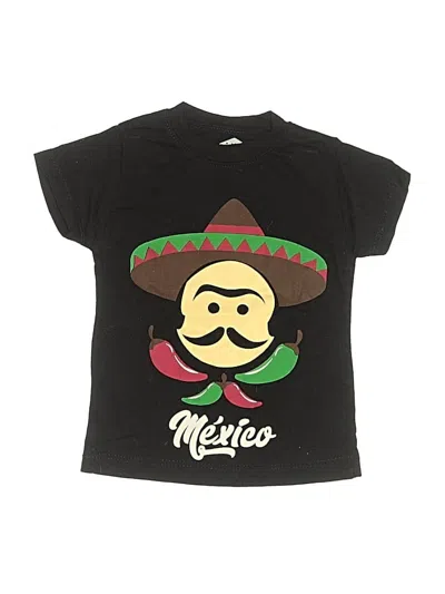 Pre-owned Assorted Brands Kids' Short Sleeve T-shirt In Black