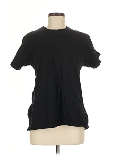 Pre-owned Assorted Brands Short Sleeve T-shirt In Black