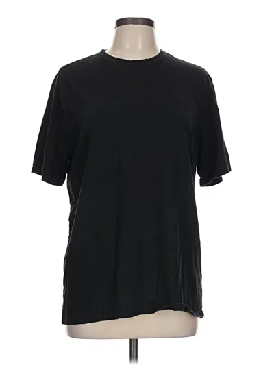 Pre-owned Assorted Brands Short Sleeve T-shirt In Black