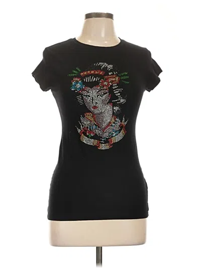 Pre-owned Assorted Brands Short Sleeve T-shirt In Black