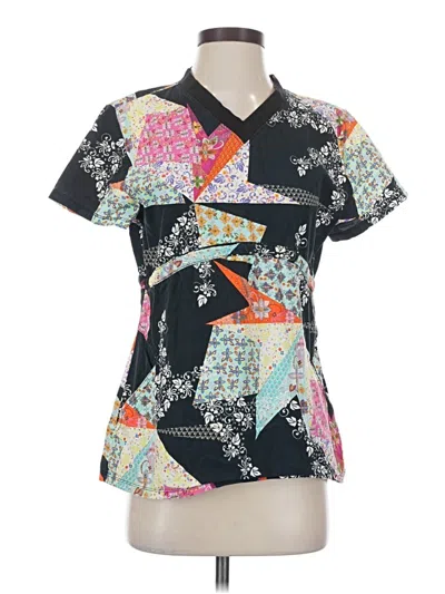 Pre-owned Assorted Brands Short Sleeve T-shirt In Black