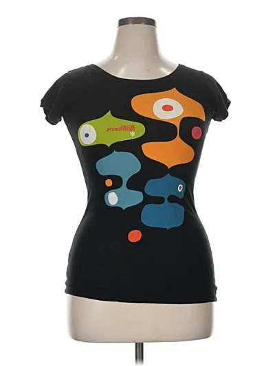 Pre-owned Assorted Brands Short Sleeve T-shirt In Black