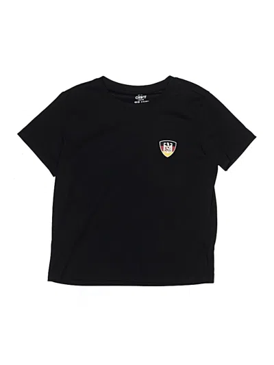 Pre-owned Assorted Brands Kids' Short Sleeve T-shirt In Black