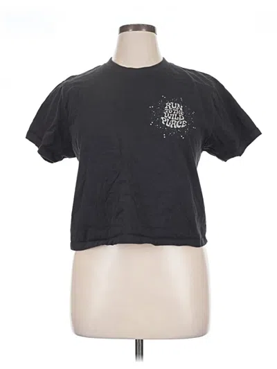 Pre-owned Assorted Brands Short Sleeve T-shirt In Black