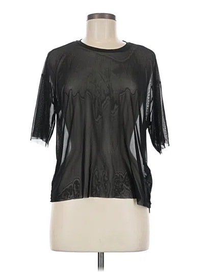 Assorted Brands Short Sleeve T-shirt In Black