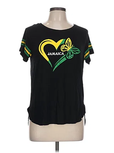 Pre-owned Assorted Brands Short Sleeve T-shirt In Black