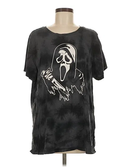 Pre-owned Assorted Brands Short Sleeve T-shirt In Black
