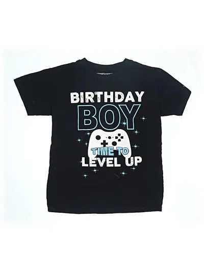 Pre-owned Assorted Brands Kids' Short Sleeve T-shirt In Black