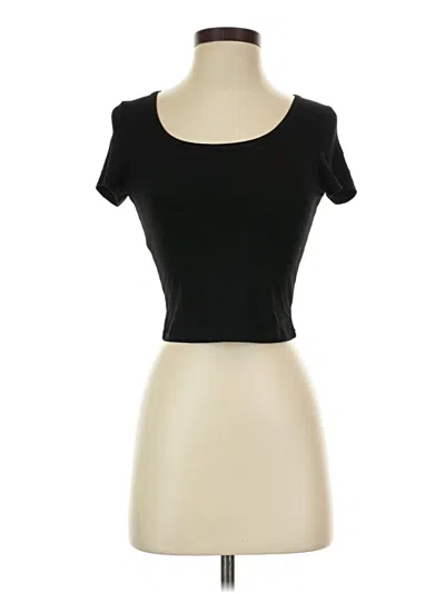 Pre-owned Assorted Brands Short Sleeve T-shirt In Black
