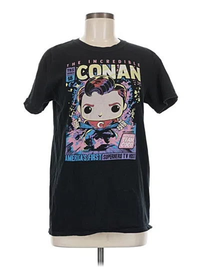 Pre-owned Assorted Brands Short Sleeve T-shirt In Black
