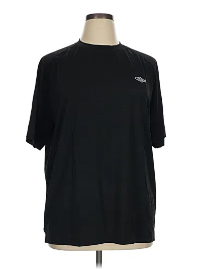 Pre-owned Assorted Brands Short Sleeve T-shirt In Black