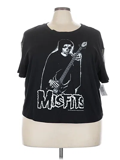 Assorted Brands Short Sleeve T-shirt In Black