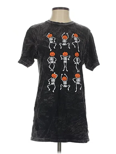 Pre-owned Assorted Brands Short Sleeve T-shirt In Black