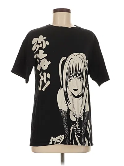 Pre-owned Assorted Brands Short Sleeve T-shirt In Black