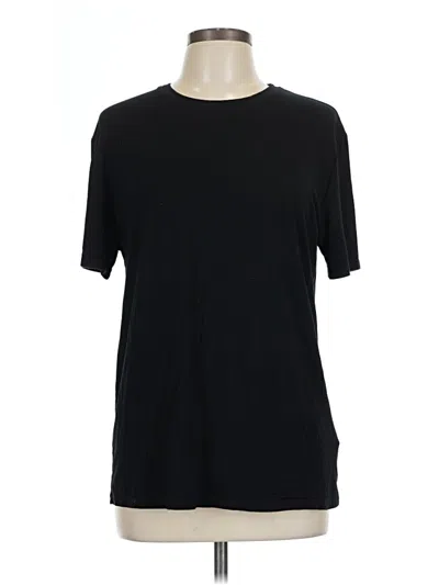 Pre-owned Assorted Brands Short Sleeve T-shirt In Black