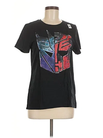 Pre-owned Assorted Brands Short Sleeve T-shirt In Black