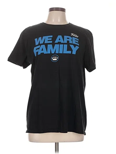 Pre-owned Assorted Brands Short Sleeve T-shirt In Black