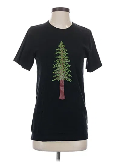 Pre-owned Assorted Brands Short Sleeve T-shirt In Black