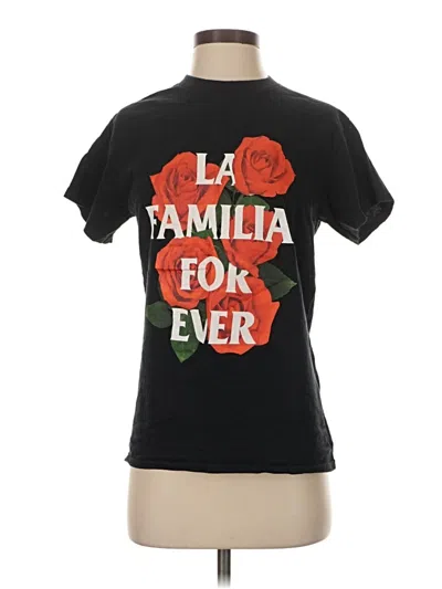 Pre-owned Assorted Brands Short Sleeve T-shirt In Black