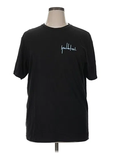 Pre-owned Assorted Brands Short Sleeve T-shirt In Black