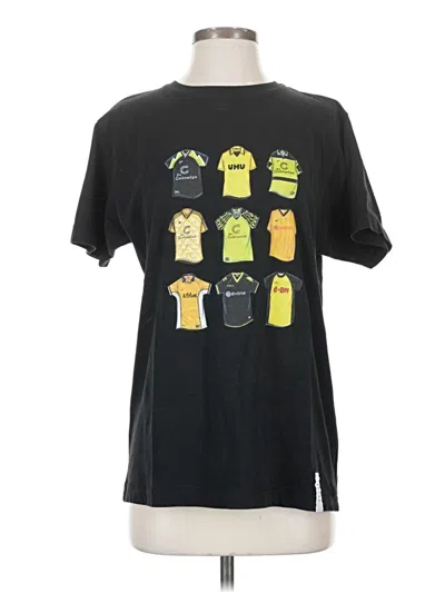 Pre-owned Assorted Brands Short Sleeve T-shirt In Black