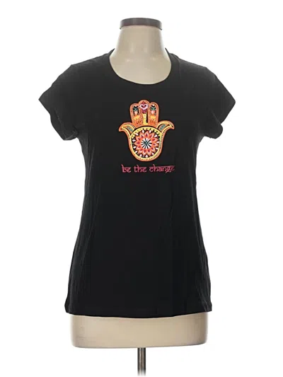 Pre-owned Assorted Brands Short Sleeve T-shirt In Black