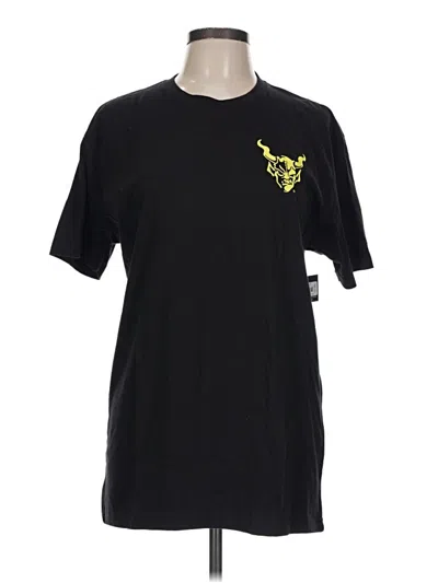 Pre-owned Assorted Brands Short Sleeve T-shirt In Black