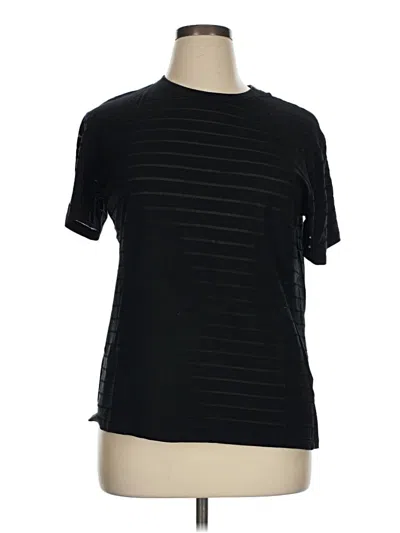 Pre-owned Assorted Brands Short Sleeve T-shirt In Black