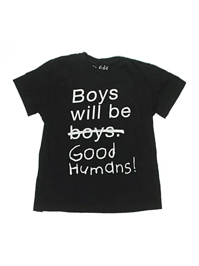 Pre-owned Assorted Brands Kids' Short Sleeve T-shirt In Black
