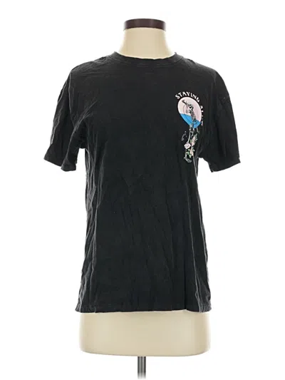 Pre-owned Assorted Brands Short Sleeve T-shirt In Black