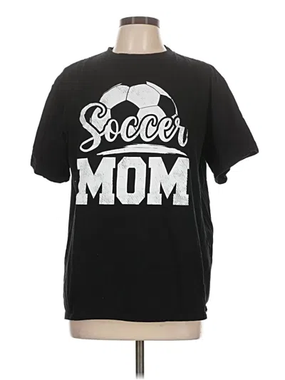 Pre-owned Assorted Brands Short Sleeve T-shirt In Black