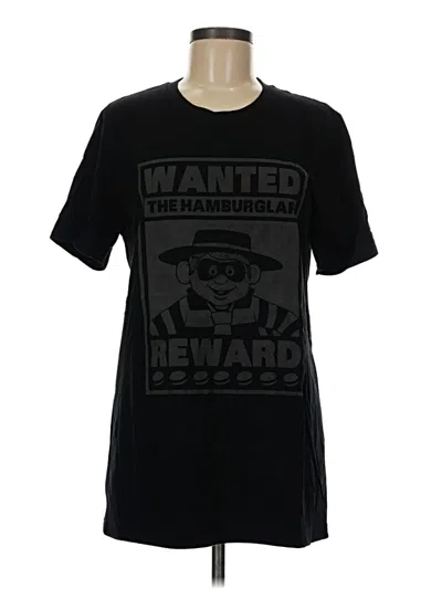 Pre-owned Assorted Brands Short Sleeve T-shirt In Black