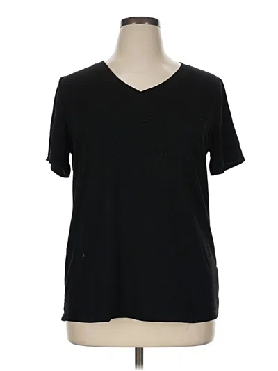 Pre-owned Assorted Brands Short Sleeve T-shirt In Black