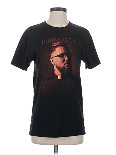 Pre-owned Assorted Brands Short Sleeve T-shirt In Black