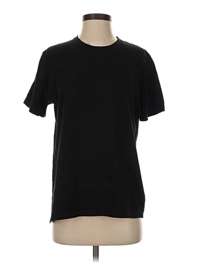 Pre-owned Assorted Brands Short Sleeve T-shirt In Black