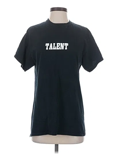 Pre-owned Assorted Brands Short Sleeve T-shirt In Black