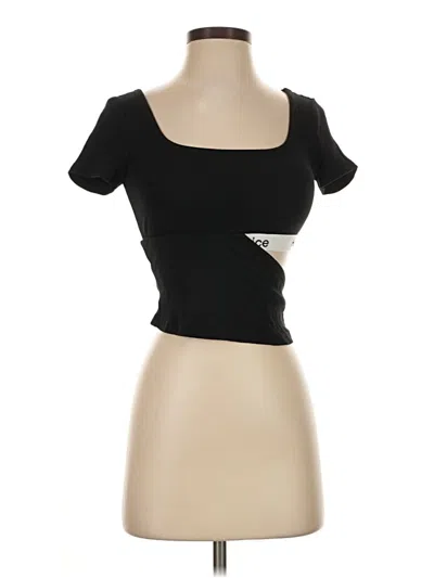 Pre-owned Assorted Brands Short Sleeve T-shirt In Black