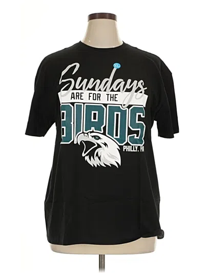 Pre-owned Assorted Brands Short Sleeve T-shirt In Black