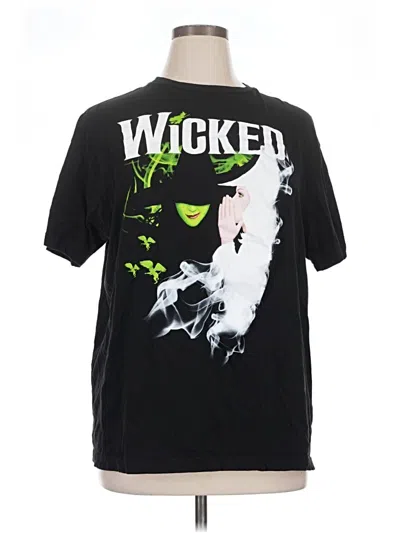 Pre-owned Assorted Brands Short Sleeve T-shirt In Black
